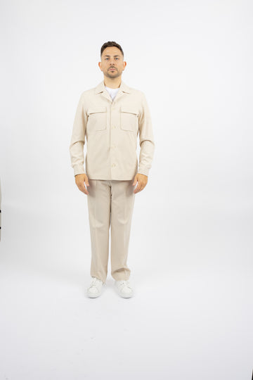 Abito Field Jacket Beige