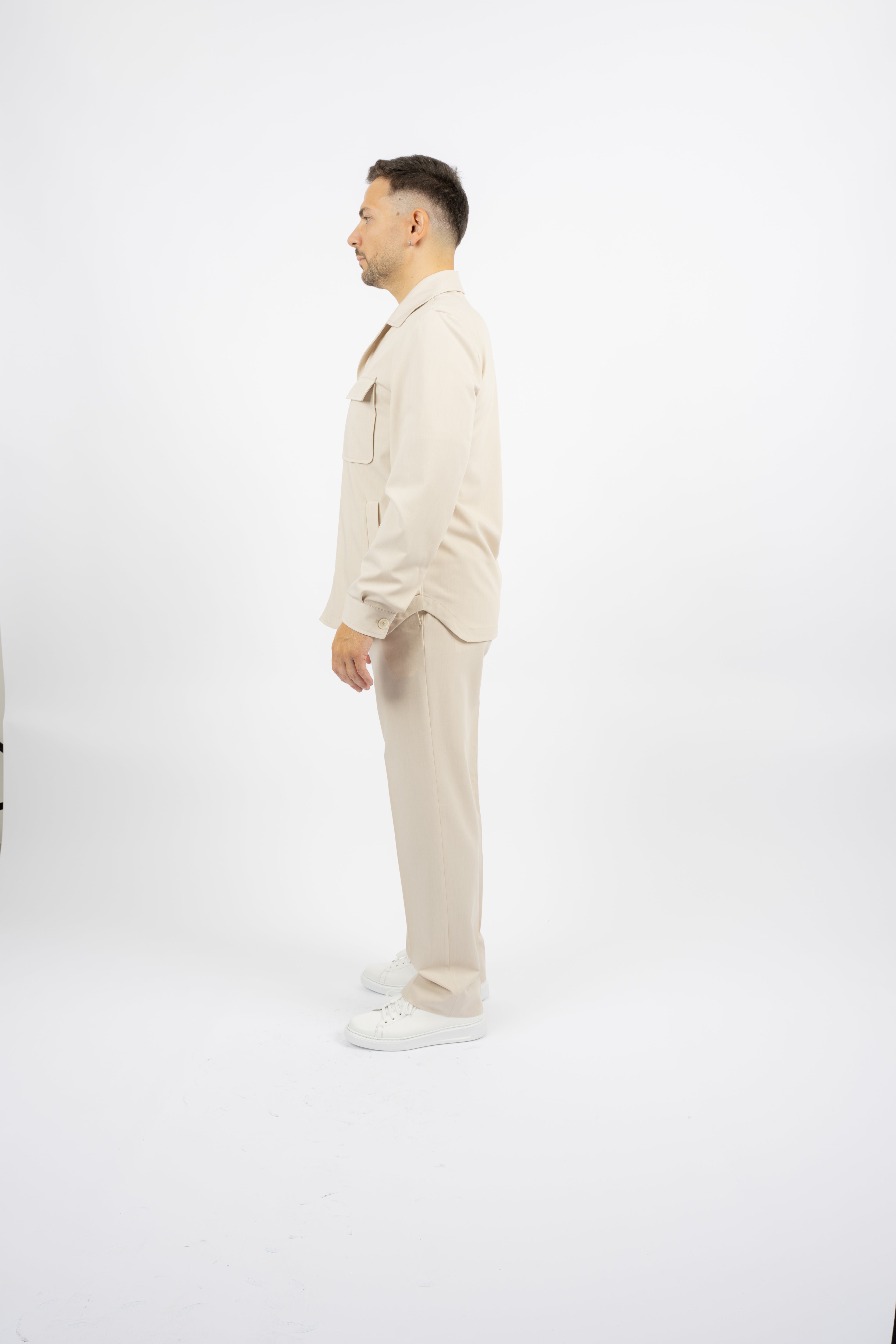 Abito Field Jacket Beige
