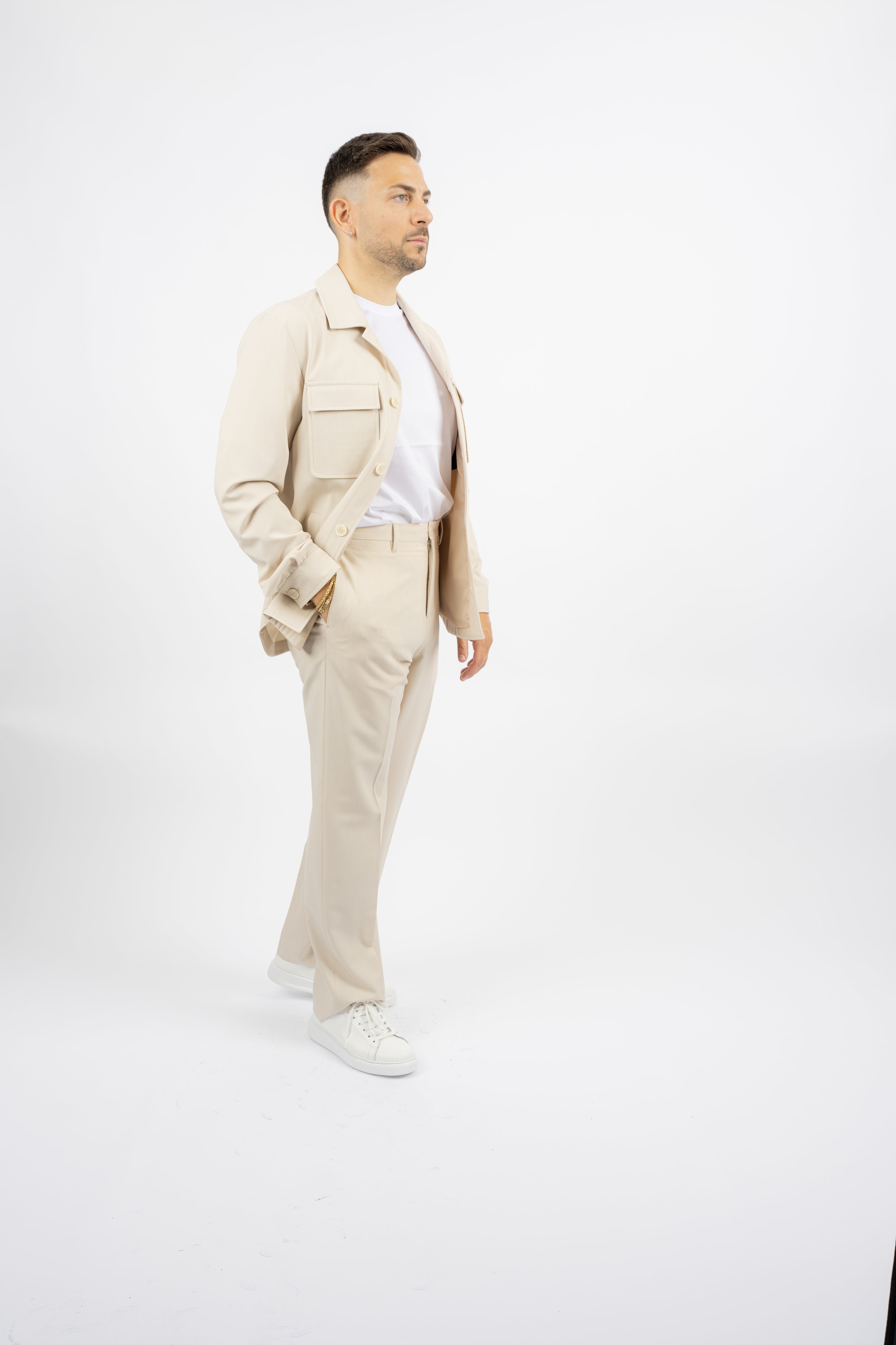 Abito Field Jacket Beige