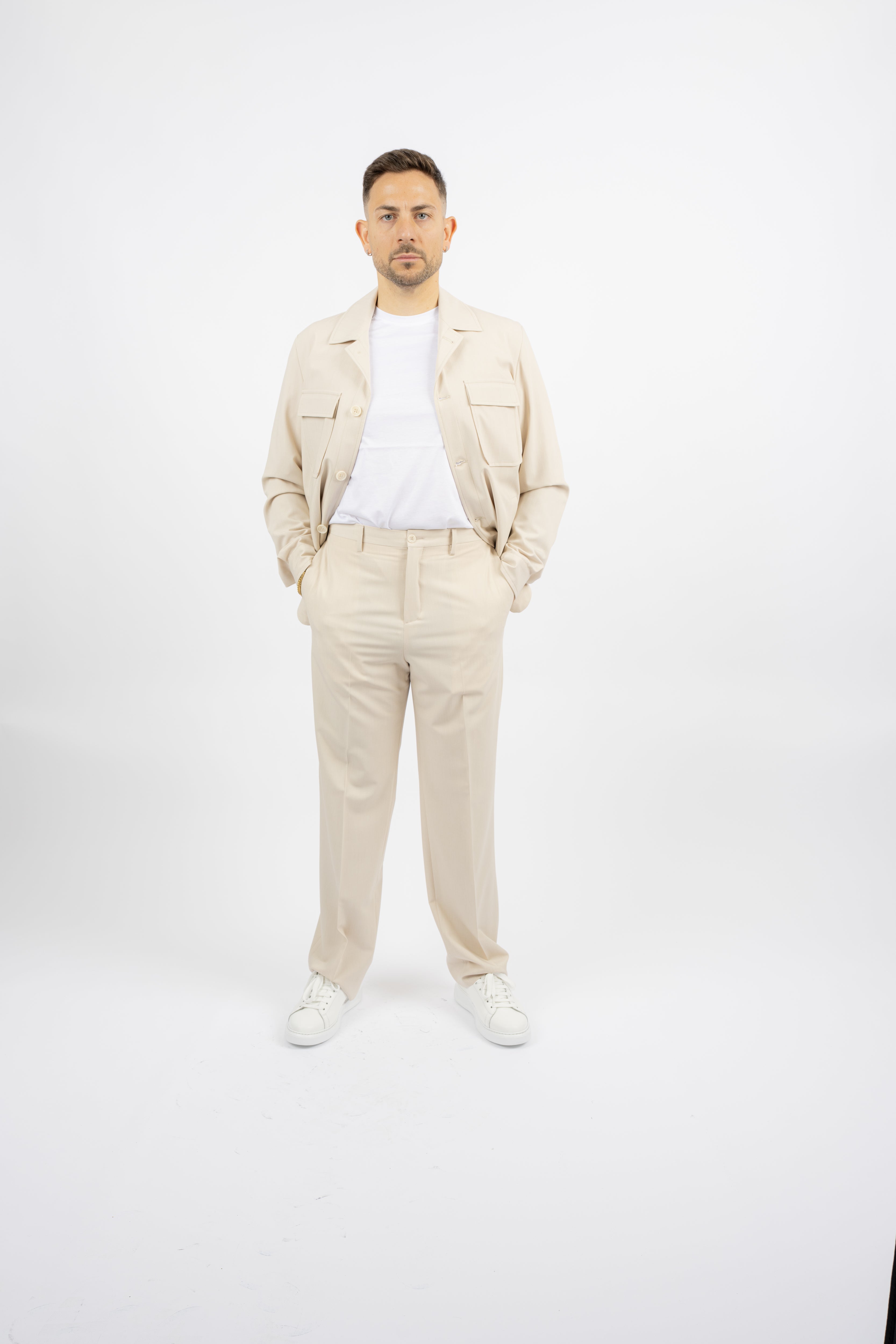 Abito Field Jacket Beige