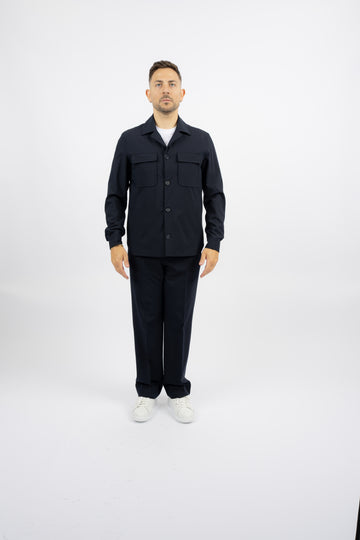 Abito Field Jacket Blu Dark