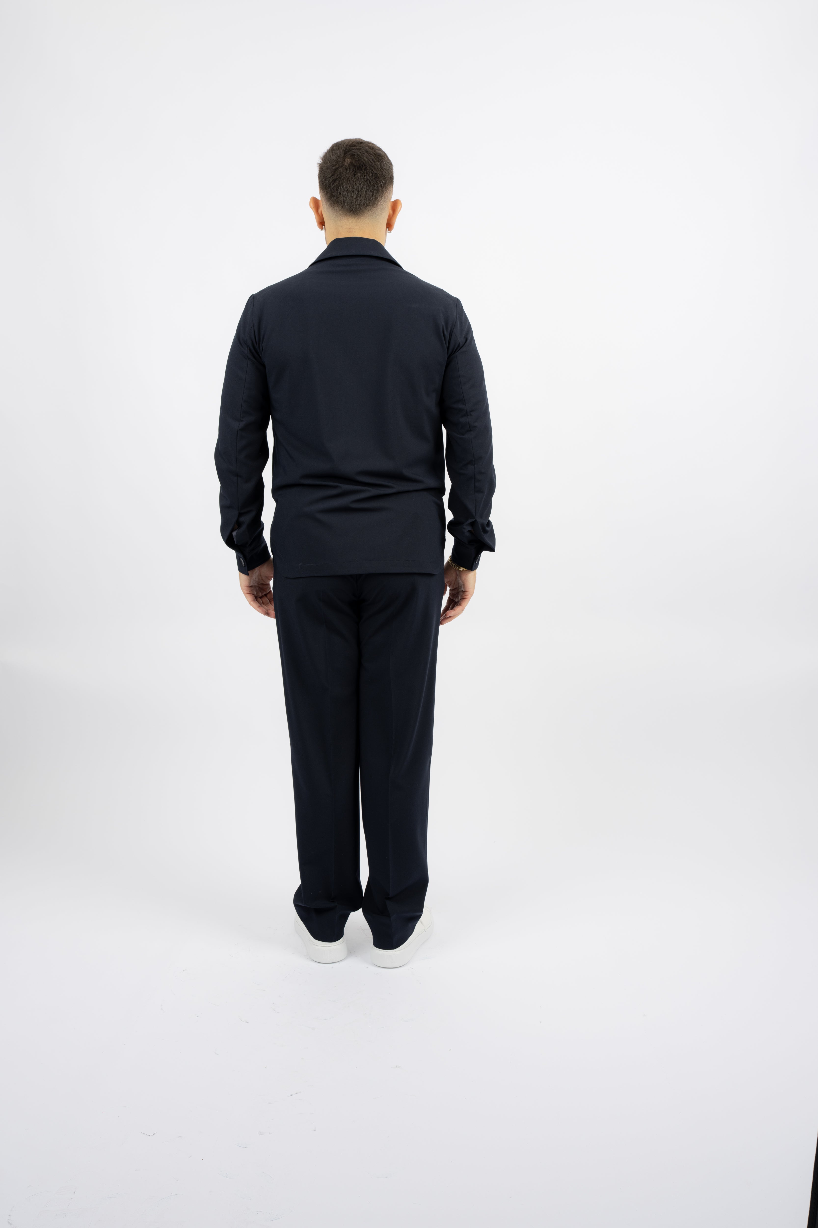Abito Field Jacket Blu Dark