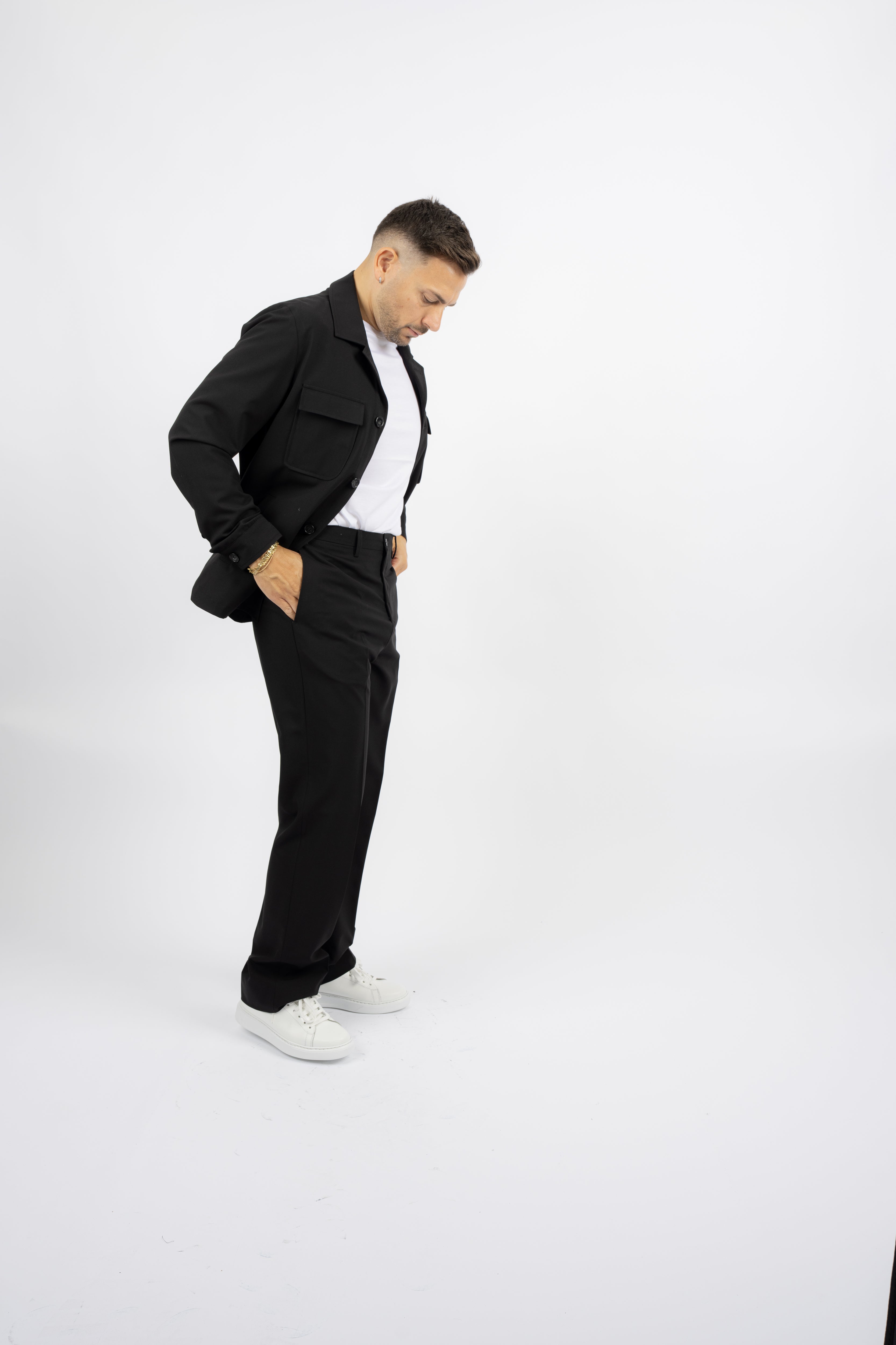 Abito Field Jacket Nero