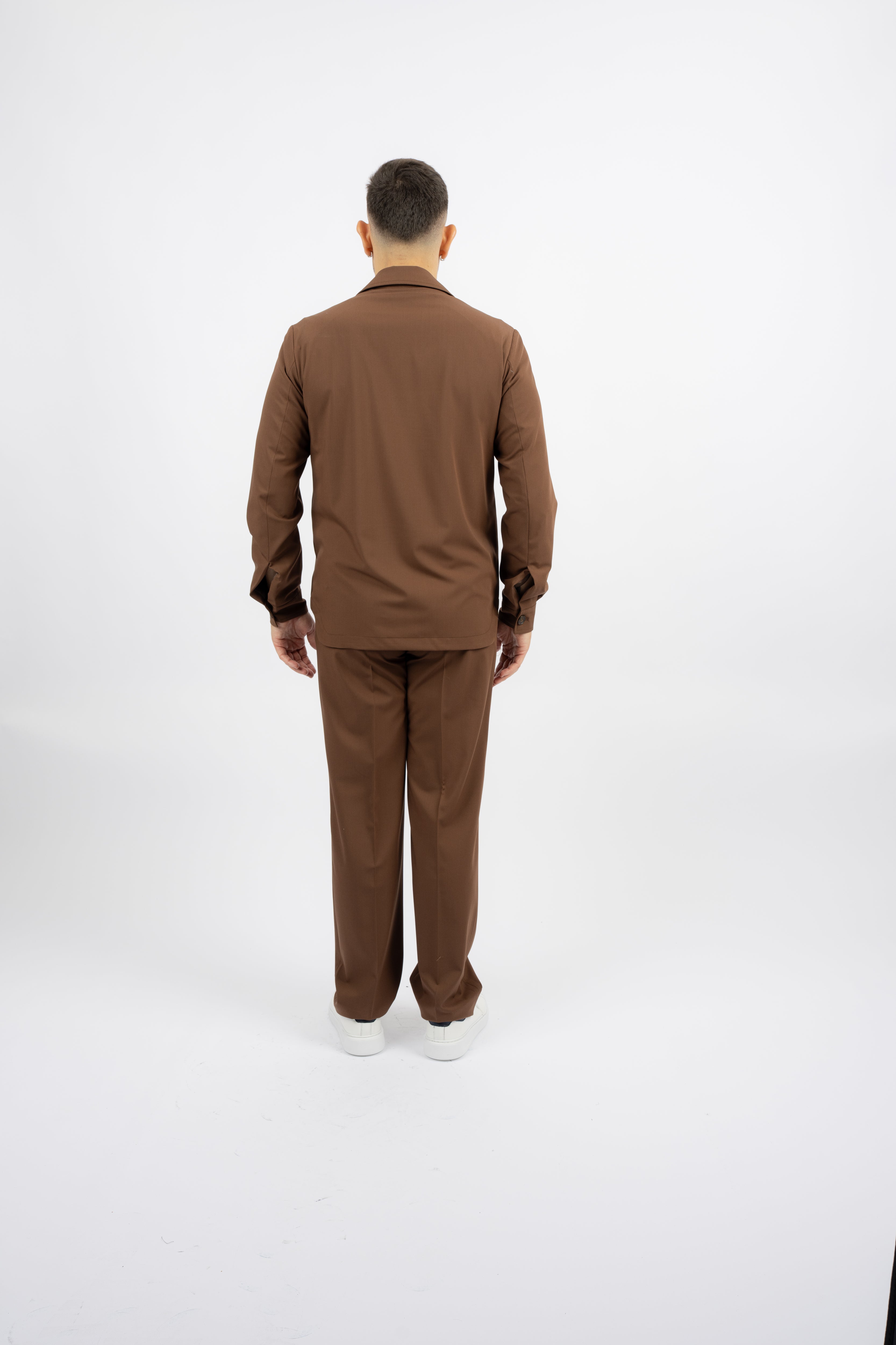 Abito Field Jacket Marrone