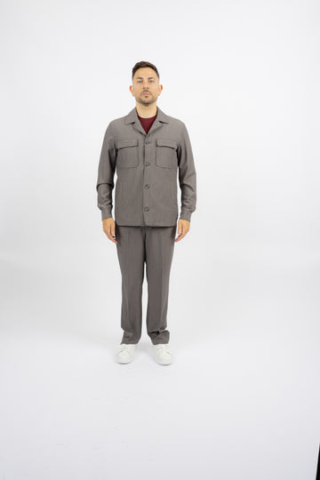 Abito Field Jacket Grigio