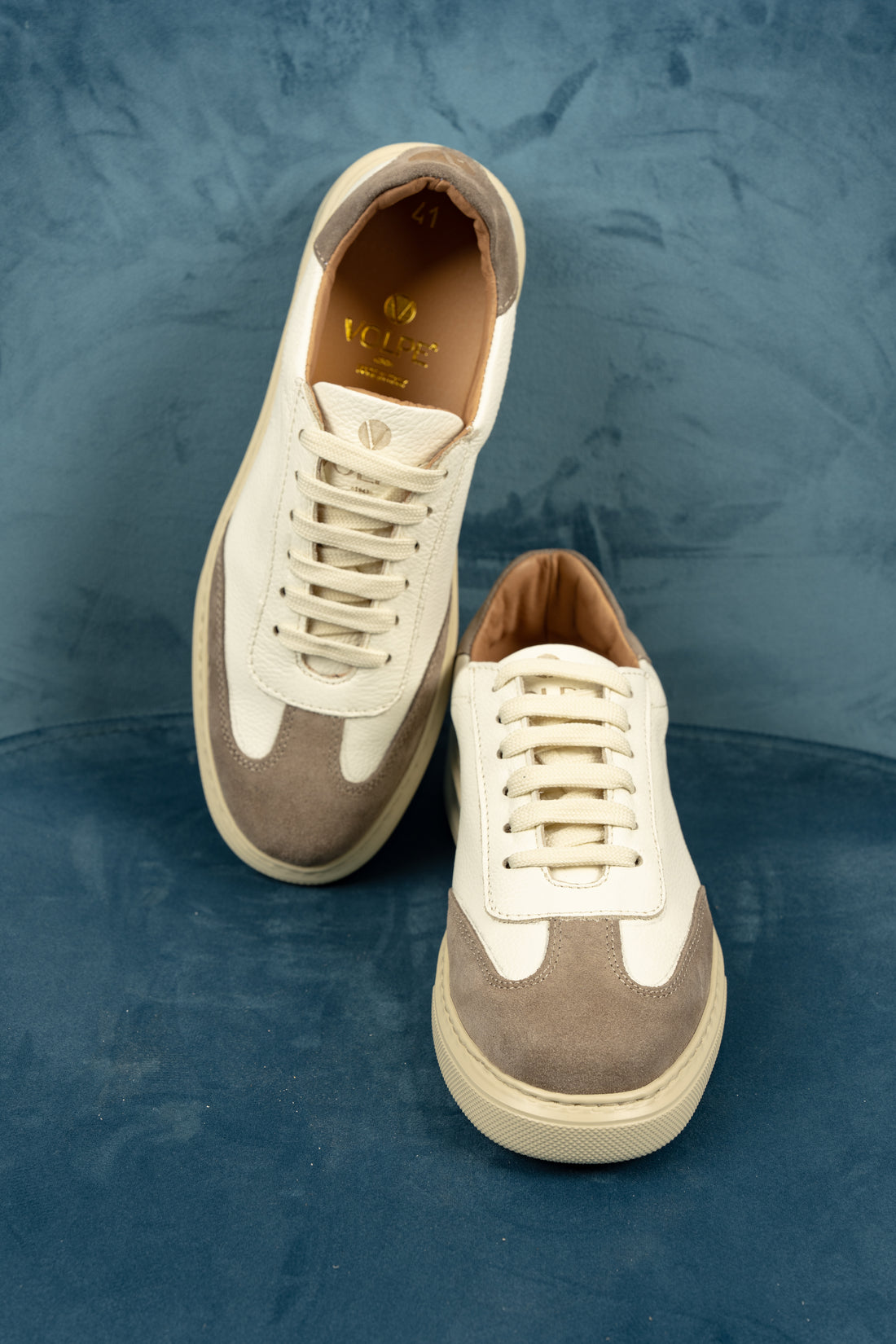 Sneaker Uomo Bianco/Tortora