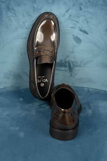 Mocassino Uomo Marrone