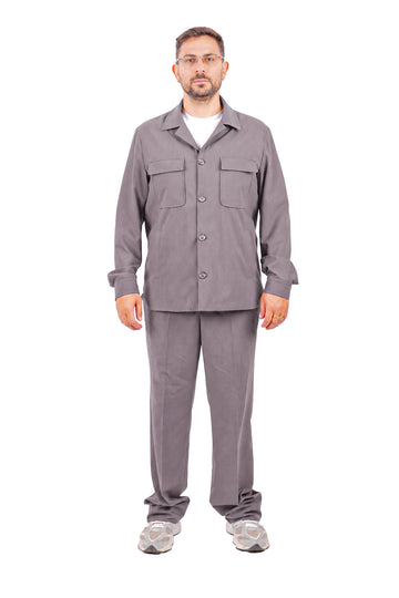 Abito Field Jacket Grigio