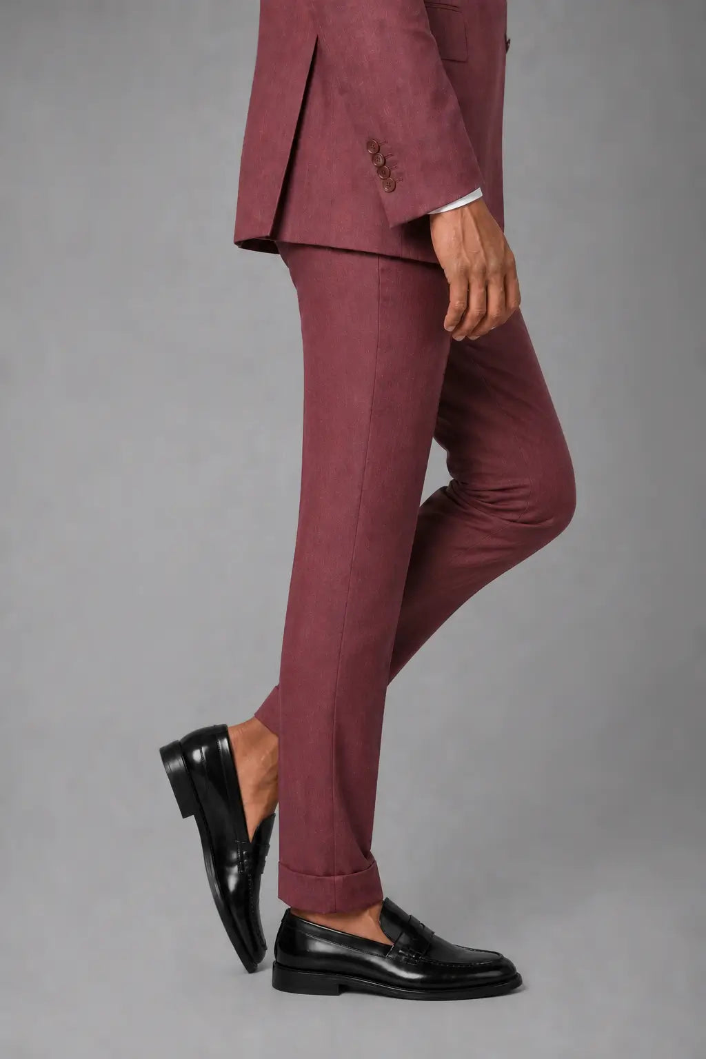 Abito monopetto Lux Bordeaux