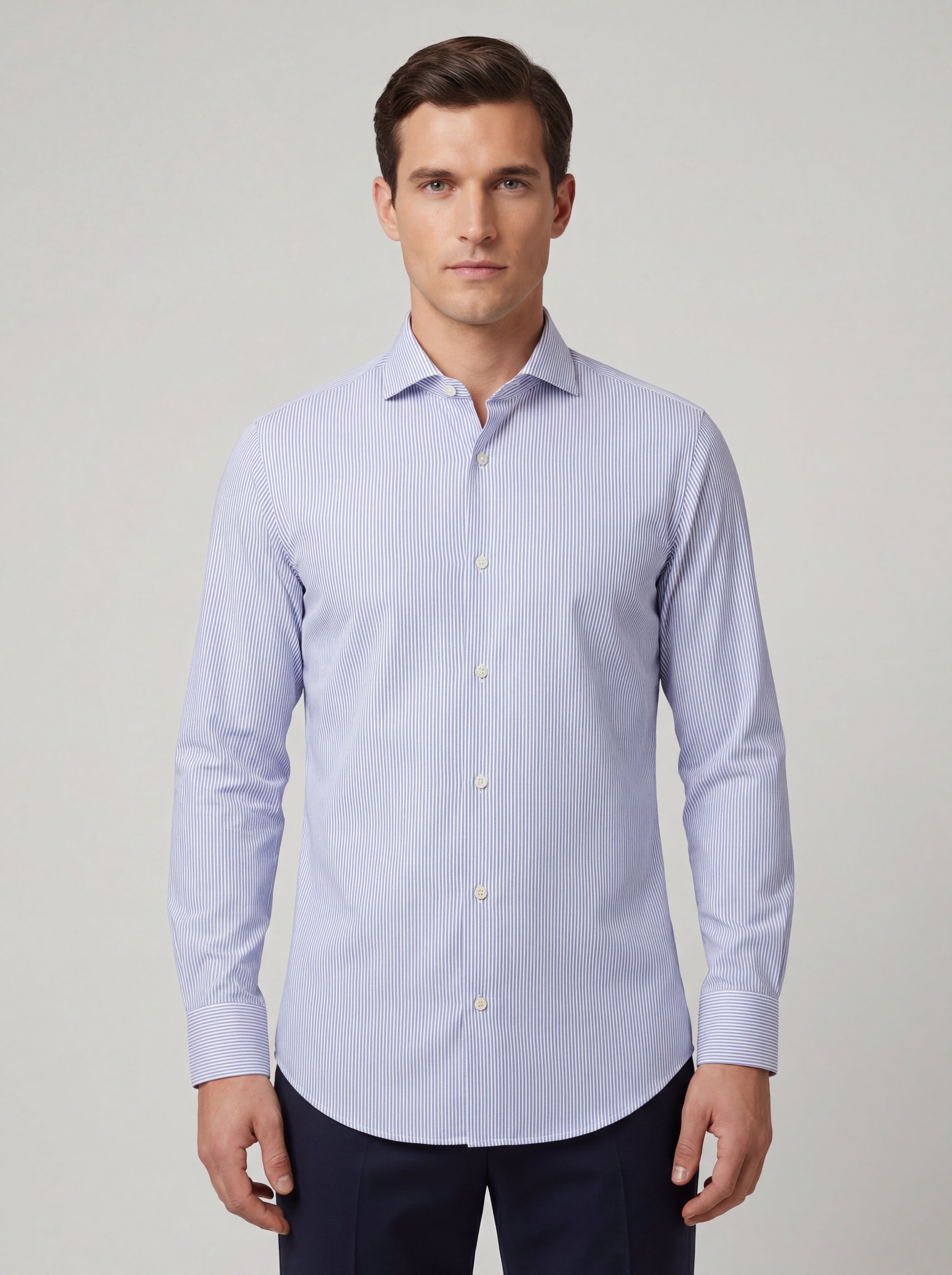Camicia Gallipoli - Custom Fit - Righe Strette