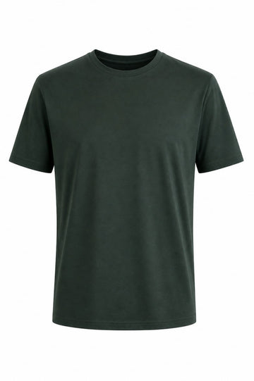 T-Shirt Premium Essential Fit Verde Scuro