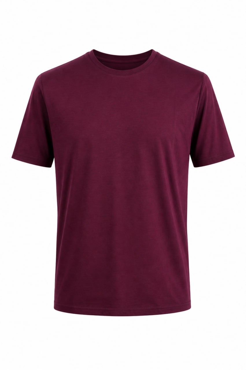 T-Shirt Premium Essential Fit Bordeaux